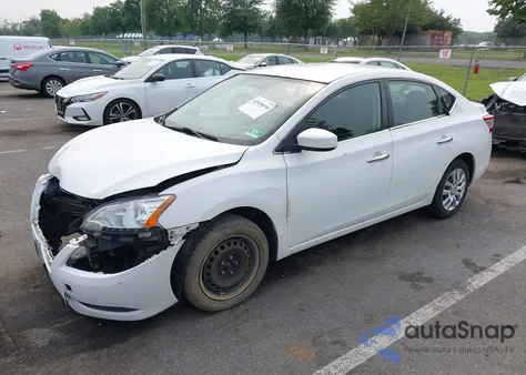 2015 Nissan Sentra S from USA, damaged, VIN 3N1AB7AP8FY367068